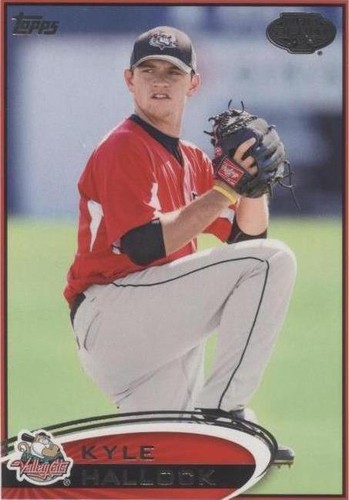 2012 Topps Pro Debut - Kyle Hallock #92