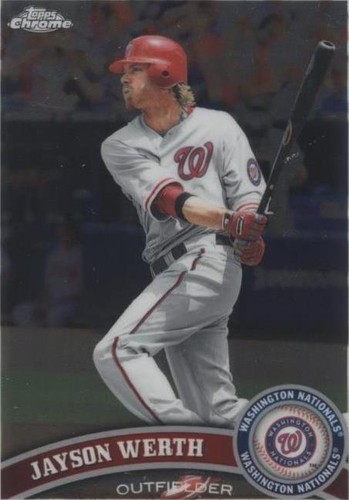 2011 Topps Chrome - Jayson Werth #113