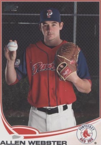 2013 Topps Pro Debut - Allen Webster #38