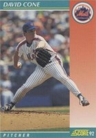 1992 Score - David Cone #680