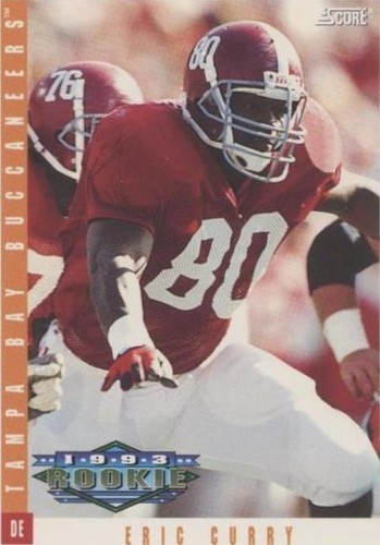 1993 Score Eric Curry #310