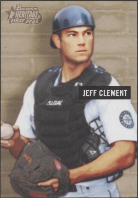 2005 Bowman Heritage - Jeff Clement #325