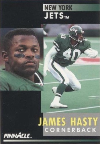 1991 Pinnacle James Hasty #162