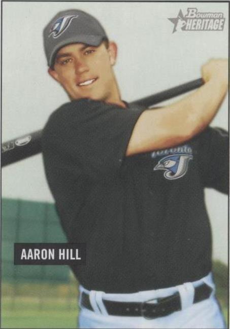 2005 Bowman Heritage - Aaron Hill #316
