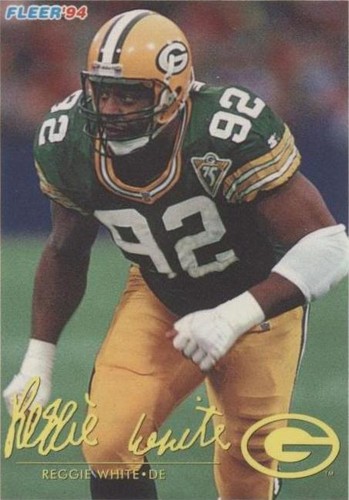 1994 Fleer Shell FACT (Football & Academics: A Championship Team) Reggie White #11
