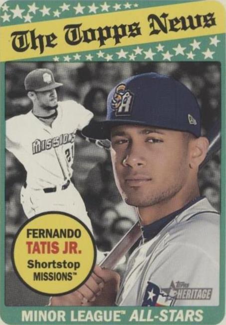 2018 Topps Heritage Minor League Edition - Fernando Tatís Jr. #190