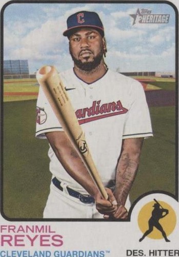 2022 Topps Heritage - Franmil Reyes #364