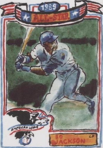 2022 Topps Spotlight 70 II By Andy Friedman - Bo Jackson #64