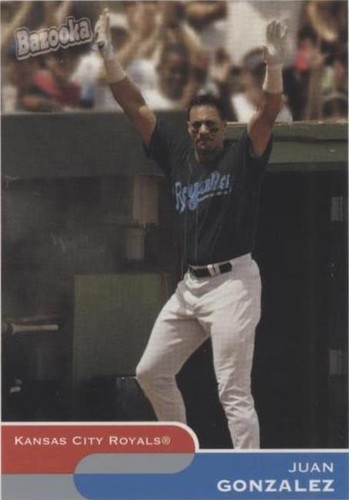 2004 Topps Bazooka - Juan González #115