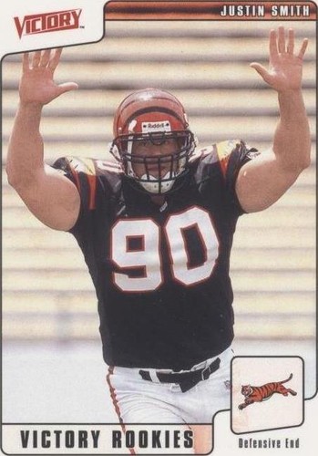 2001 Upper Deck Victory Justin Smith #384