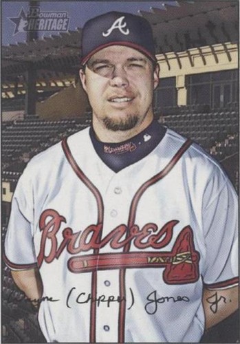 2007 Bowman Heritage - Chipper Jones #167