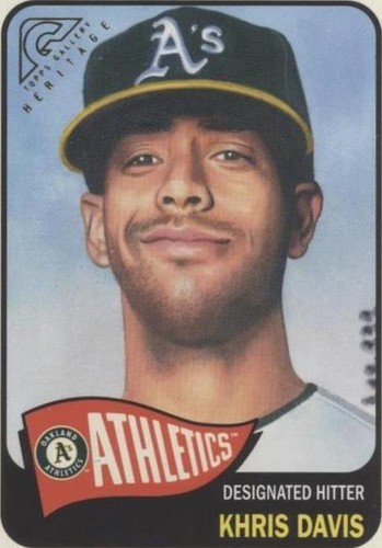 2019 Topps Gallery - Khris Davis #HT-24