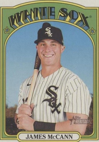 2021 Topps Heritage - James McCann #346