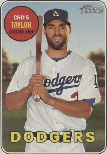 2018 Topps Heritage - Chris Taylor #366