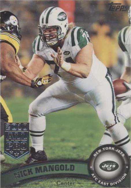 2011 Topps Nick Mangold #329