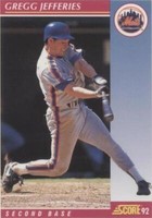 1992 Score - Gregg Jefferies #192