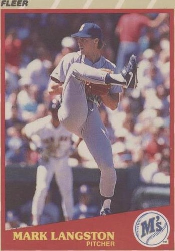 1989 Fleer Limited Edition Baseball Superstars - Mark Langston #27