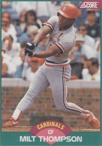 1989 Score Rookie & Traded - Milt Thompson #45T