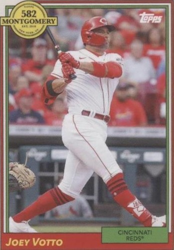 2022 Topps 582 Montgomery Club Set 2 - Joey Votto #14