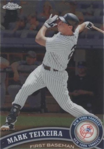 2011 Topps Chrome - Mark Teixeira #140