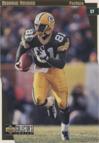 1997 Upper Deck Collector's Choice Green Bay Packers Desmond Howard #23