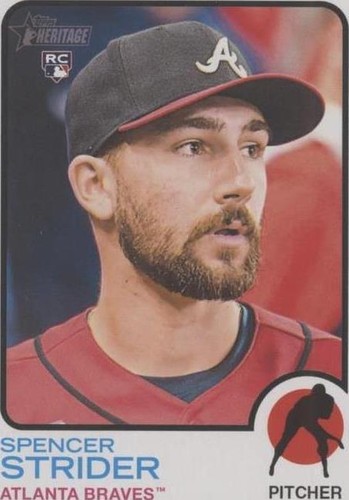 2022 Topps Heritage High Number - Spencer Strider #521