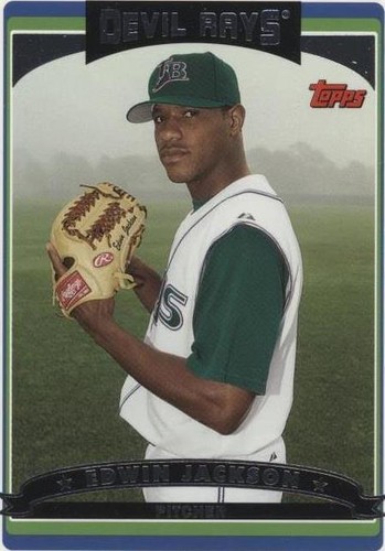 2006 Topps Updates & Highlights - Edwin Jackson #UH35