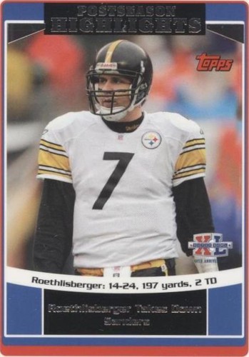 2006 Topps Ben Roethlisberger #308