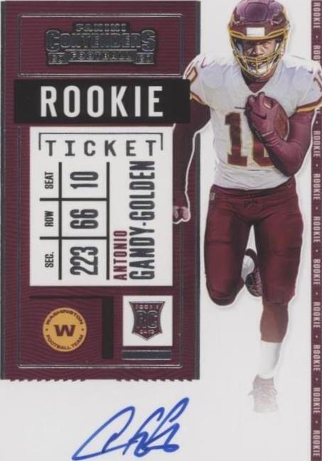 2020 Panini Contenders Antonio Gandy-Golden #140