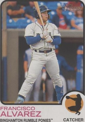 2022 Topps Heritage Minor League Edition - Francisco Alvarez #72