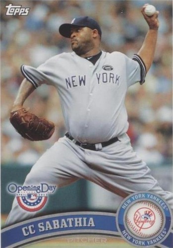 2011 Topps Opening Day - C.C. Sabathia #40
