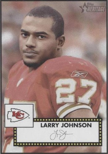 その他 LARRY JOHNSON auto 2006 Topps Heritage Chrome /1952 Larry Johnson #THC60 | eBay