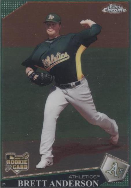 Topps Chrome 2009 - Brett Anderson #192
