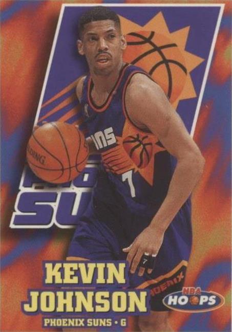 Kevin Johnson Basketball 1997-98 Season Sports Trading Cards 