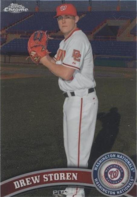 Topps Chrome 2011 - Drew Storen #133