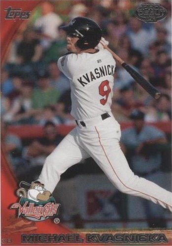 2010 Topps Pro Debut - Mike Kvasnicka #418