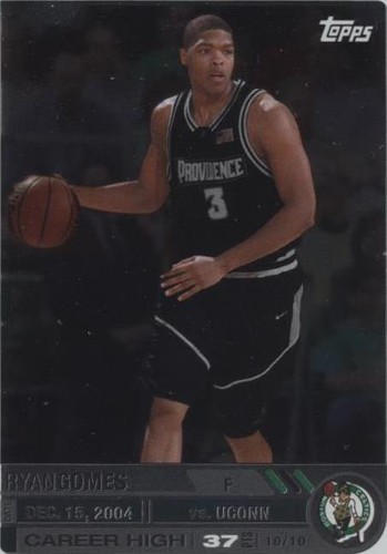 2005-06 Topps Big Game - Ryan Gomes #125