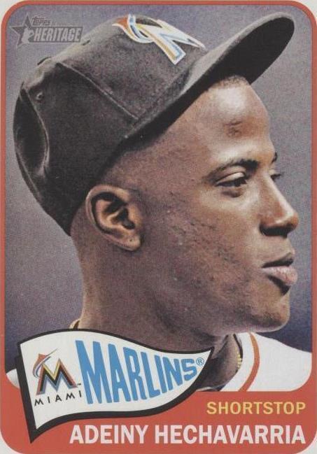 Topps Heritage 2014 - Adeiny Hechavarría #365