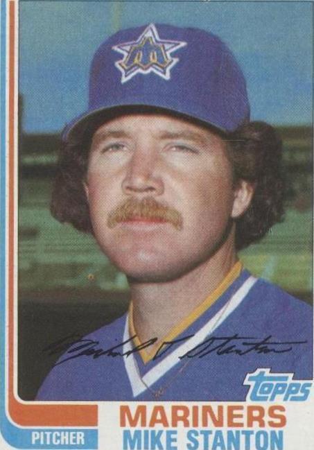 1982 Topps Traded - Майк Стэнтон #113T