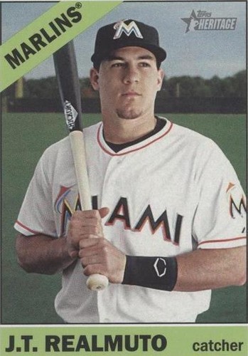 2015 Topps Heritage High Number - J.T. Realmuto #659