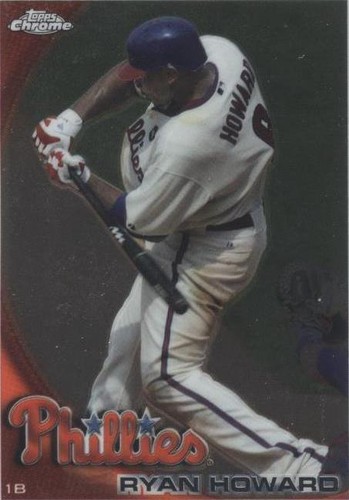 2010 Topps Chrome - Ryan Howard #126