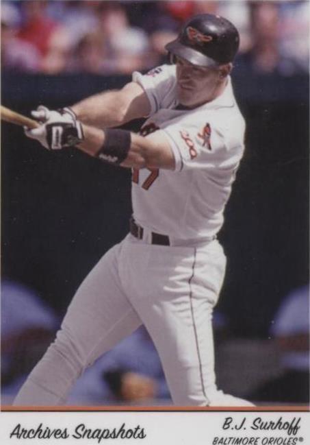2016 Topps Archives Snapshots - B.J. Surhoff #AS-BS