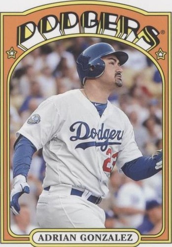 2013 Topps Archives - Adrian Gonzalez #6