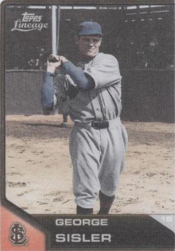 2011 Topps Lineage - George Sisler #TCS8
