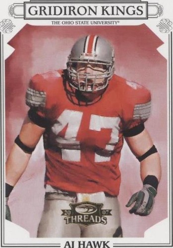 2007 Donruss Threads A.J. Hawk #CGK-31