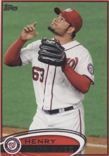 2012 Topps Update Series - Henry Rodriguez #US296