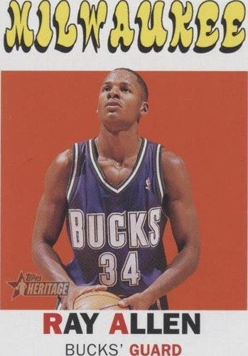 2000-01 Topps Heritage - Ray Allen #19
