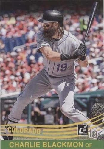 2018 Panini Donruss - Charlie Blackmon #235