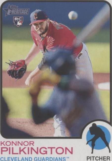 2022 Topps Heritage High Number - Konnor Pilkington #633