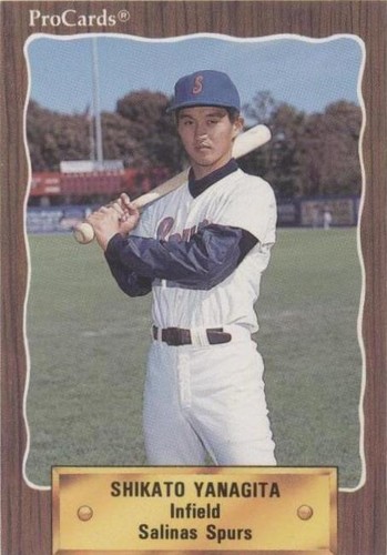 1990 Salinas Spurs ProCards #2723 Shikato Yanagita Japan